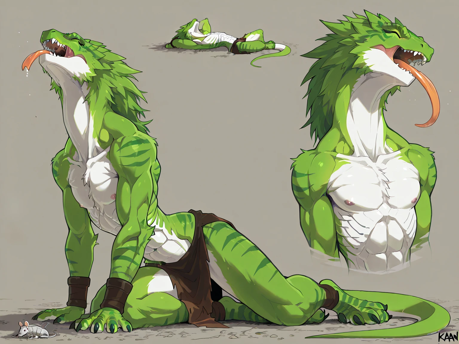 ultra-detailed, masterpiece, masterwork, high quality, best quality, hdr, (nature), posted on e621, (by Chunie ), nsfw, male, solo, chibi, ((nude, foreskin, perfect balls, pubic hair)), (green body dragon), dragon, (white body), (dragon face, long silver hair, yellow eyes), standing, from below, dynamic angle