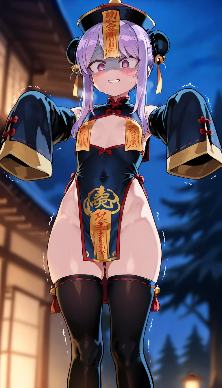 1girl. Japanese petit. Smile. (masterpiece). (best quality). (insanely detailed). Nude. nsfw. Slit Pussy. Close up Mons pubis. Flat chest. Upright standing posture. from below.
