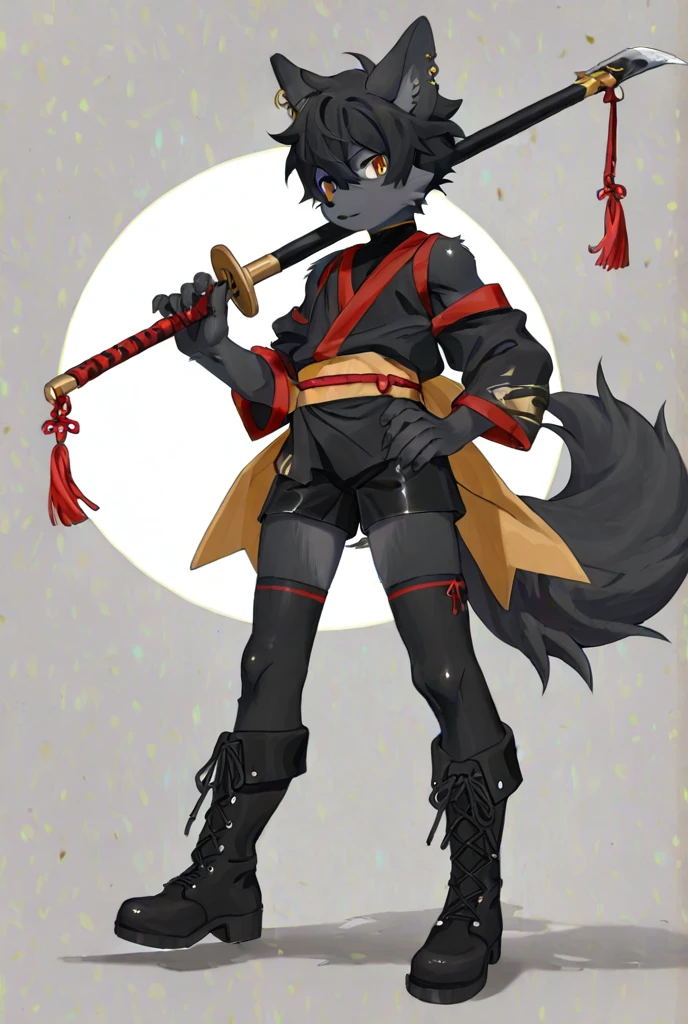 Great monster mask, Shadow body, (((quadruped)))