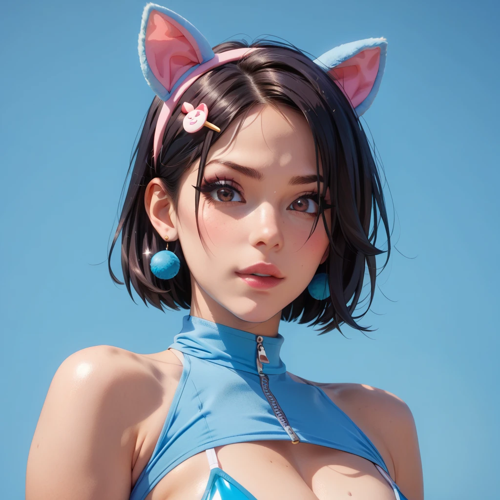 (((professional: step by step, considering even the smallest detail god level final result))): "perfect body, slim build, full body view, masterpiece, best quality, ultra detailed, anime style, Epic lighting, cinematic composition, super (ankha: animal crossing), cat tail, cat ears, short blue hair, bangs) , Super tight white miniskirt, sitting (from below :1.1), cowboy shot, expressionless, (looking at viewer: 1.1), professional temptress, seductive pose, outdoors, desert, sand, oasis, palm trees, river"