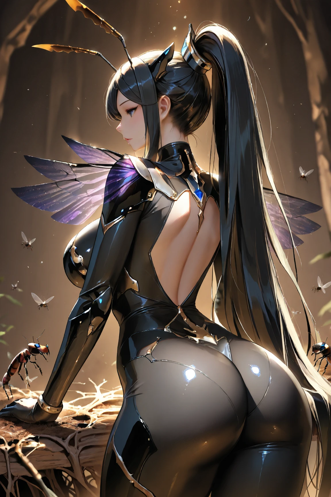 Beautiful Alluring honey bee monster girl, Bare striped Skin, arms and legs Covered With fur, Athletic Well Toned Body, chitn plates on skin, bee antanae, Elegant Form, Bare Skin, Inside A honey bee hive, covered with honey, dripping honey, sitting on a throne, Barely Clothed, cleavage, vissible breasts, Spikes, fur gloves, fur boots, Beautiful Face, Ominous Gothic Theme, inscet theme, biopunk theme, Fiverr Dnd Character, Octane Render, Digital Art, Extreme Detail, 4k, Ultra Hd, Polished, Beautiful, Hyperdetailed, Intricate, Elaborate, Meticulous, Photorealistic, Sharp Focus, Wlop, Character Design, Unreal Engine, 3d Rendered, Volumetric Lighting, Reflections, Glossy, Digital Illustration, Pose, Suggestive Pose, ????, Full Body Shot, very small breasts, a cup breast size, ?????, vissible nipples, puffy vagina, pierced nipples, ?????? jewellry anatomically correct 💖❤💕💋❣