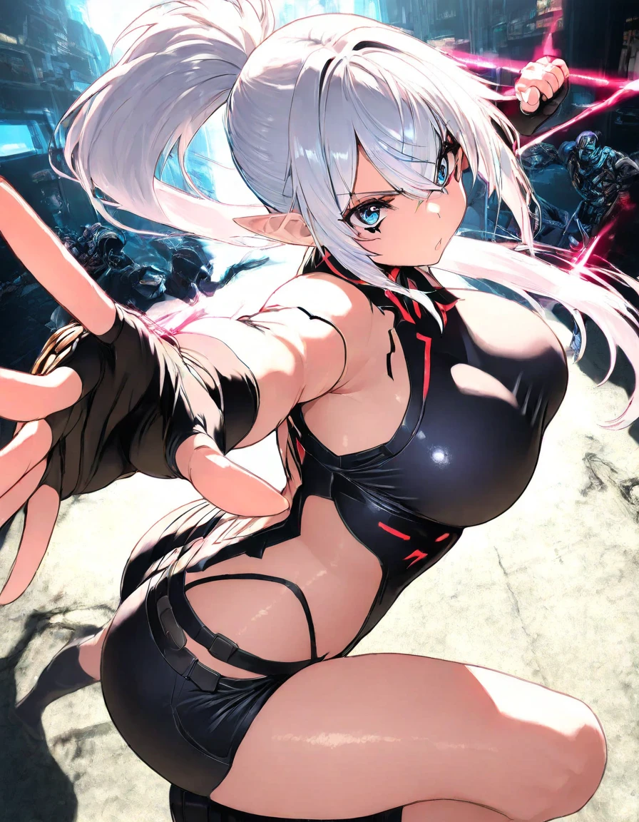 (Highest quality,4K,High resolution,masterpiece:1.2), (Ultra-detailed), (Slender beauty)(Age 27)(Holding a sword:1.3) (Dynamic Art), (looking at the camera) (Dragon Ball Z setting), (The whole body is visible)(Vision:1.8), (Realist,photoRealist,photo-Realist:1.37), (High resolution,High resolution), (Portraiture), (Vibrant colors), (Long legs), (A noticeably elongated face), (Wide range) (Hermosos Fine grain), (Beautifully detailed lips), (Highly detailed eyes and face), , Bright eyes Dynamic angles and postures, Sweatびっしょり, Sweat, (Long eyelashes), (Sharp focus), (Physically Based Rendering), (8 heads,Beautiful female warrior), (Mature Woman) (Leg spread), (intense), (expression of intense desire), (Motion Blur), (elegant), (Slim figure:1.3), (Inspired by anime), (Bright light), (Cinema Lighting), (Contrasting colors), (Mysterious atmosphere), (Action-packed scenes), (Unique Look), (impressive), (Reveal costumes), (Exciting), (Expressive), (Interesting atmosphere), (monster:1.4) ((Highest quality)),((Very detailed)),masterpiece,Absurd,Detailed face,Beautiful Face,(Fine grain, Deep Eyes),((Dynamic pose)), (((Long white hair,Adult beauty,Inspired by Akira Toriyama))),(((Bikini Armor))),grassland,monsterと戦闘中Distant view Vision
Wide shot 広角
Long shot