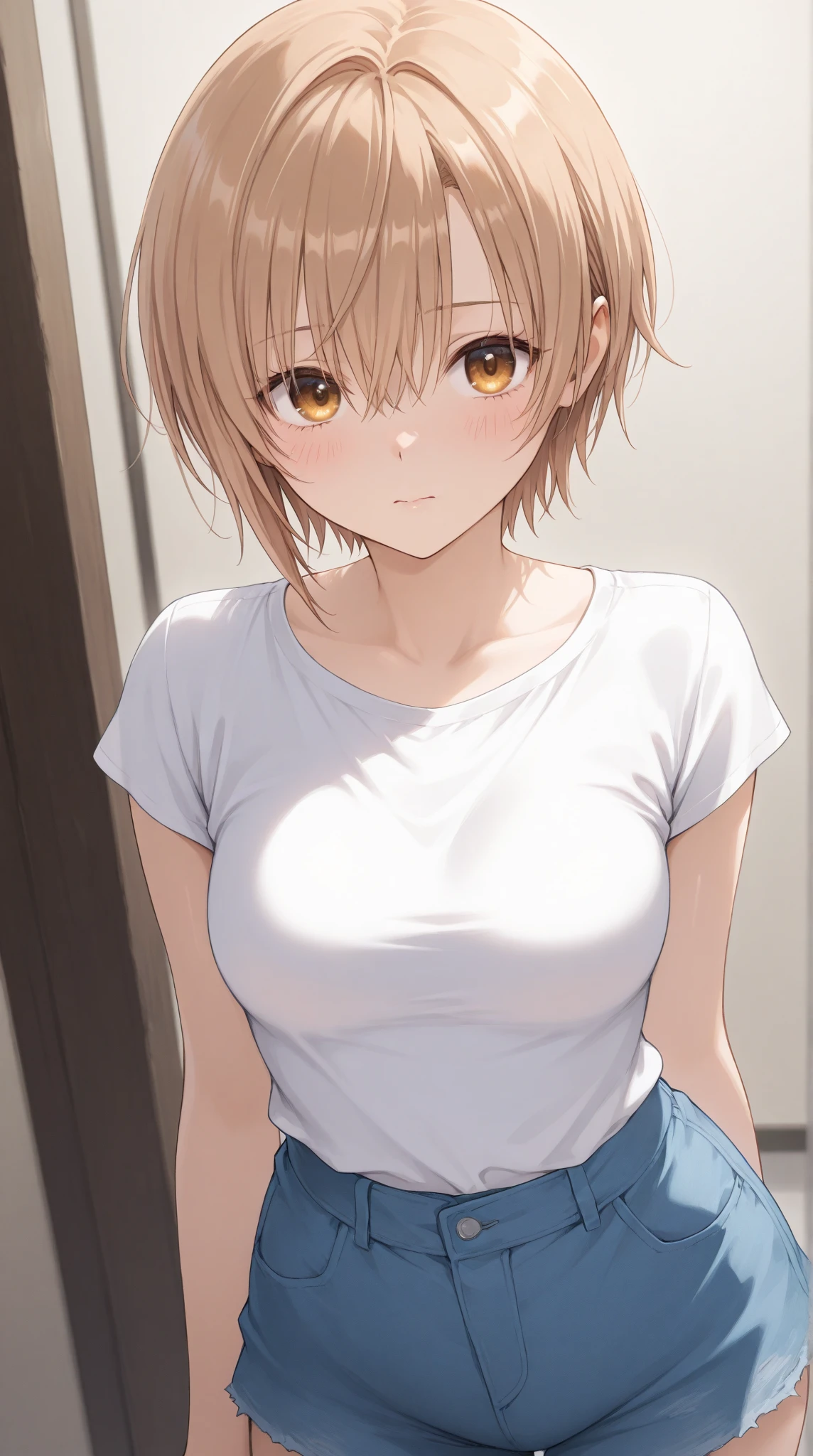 masterpiece, best quality, indoors,
pekorashirt, 1girl, solo, looking at viewer, cowgirl position, (torn clothes:1.3),
<lora:Pekora_LoRA:1>,