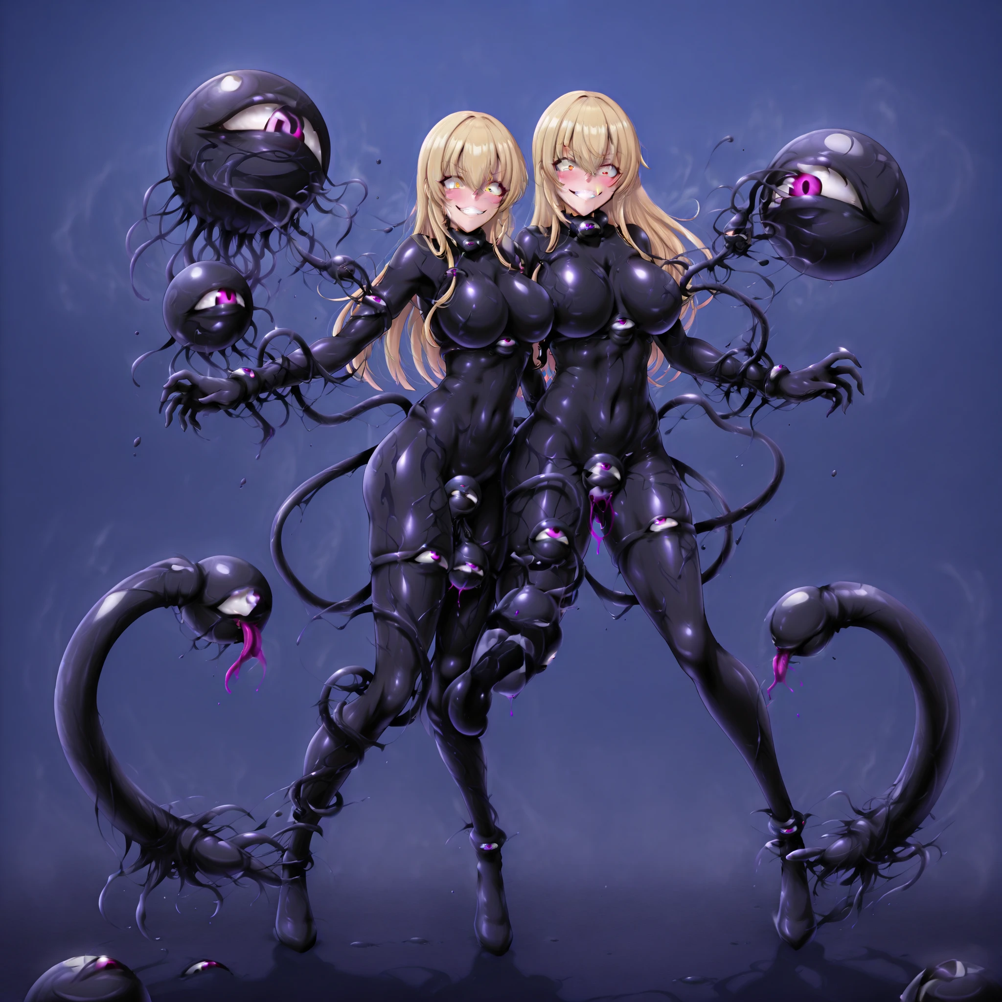 ((,  body horror:1.2)), ((character design sheet, multiple  poses, white background)), ((infographic sheet, multiple views,  horror)), ((full body view, anatomical horror,  horror, anatomical monstrosity:1.4)), score_9, score_8_up, score_7_up, score_6_up,Madness,1girl, ((undead , )), solo,looking at viewer,open mouth,bangs,yellow eyes,teeth,tears,eyelashes,glowing,heterochromia,portrait,light particles,close-up,eye focus
