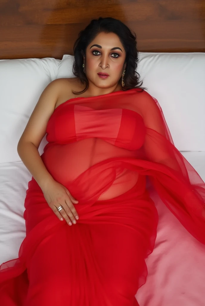 e saath
A fat woman aged 35 years, with fair skin, thick ass, shapely body and wearing flat salwar is lying on the bed. with boyfriend