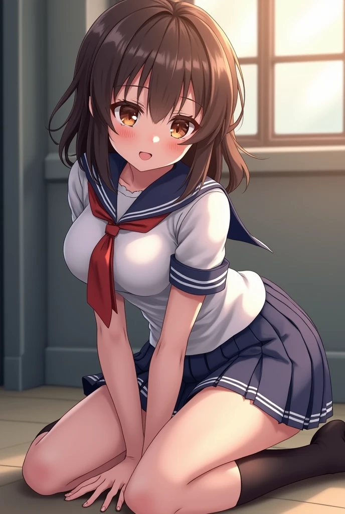 several anime character tits fucked by another and two cartoon hands grabbing them, 1girl, sobbing through one's tearst,breasts, multiple boys, nipples, skirt, small breasts, breast grab, grabbing, group sex, brown hair, long hair,blue skirt, ((open legs)),((cunnilingus)), bald, thighhighs, pussy, censored, oral, blush, 5boys,old man,1 girl, breast sucking,gangbang, vaginal, ((fellatio)), hand job, anal, multiple boys,((from above))