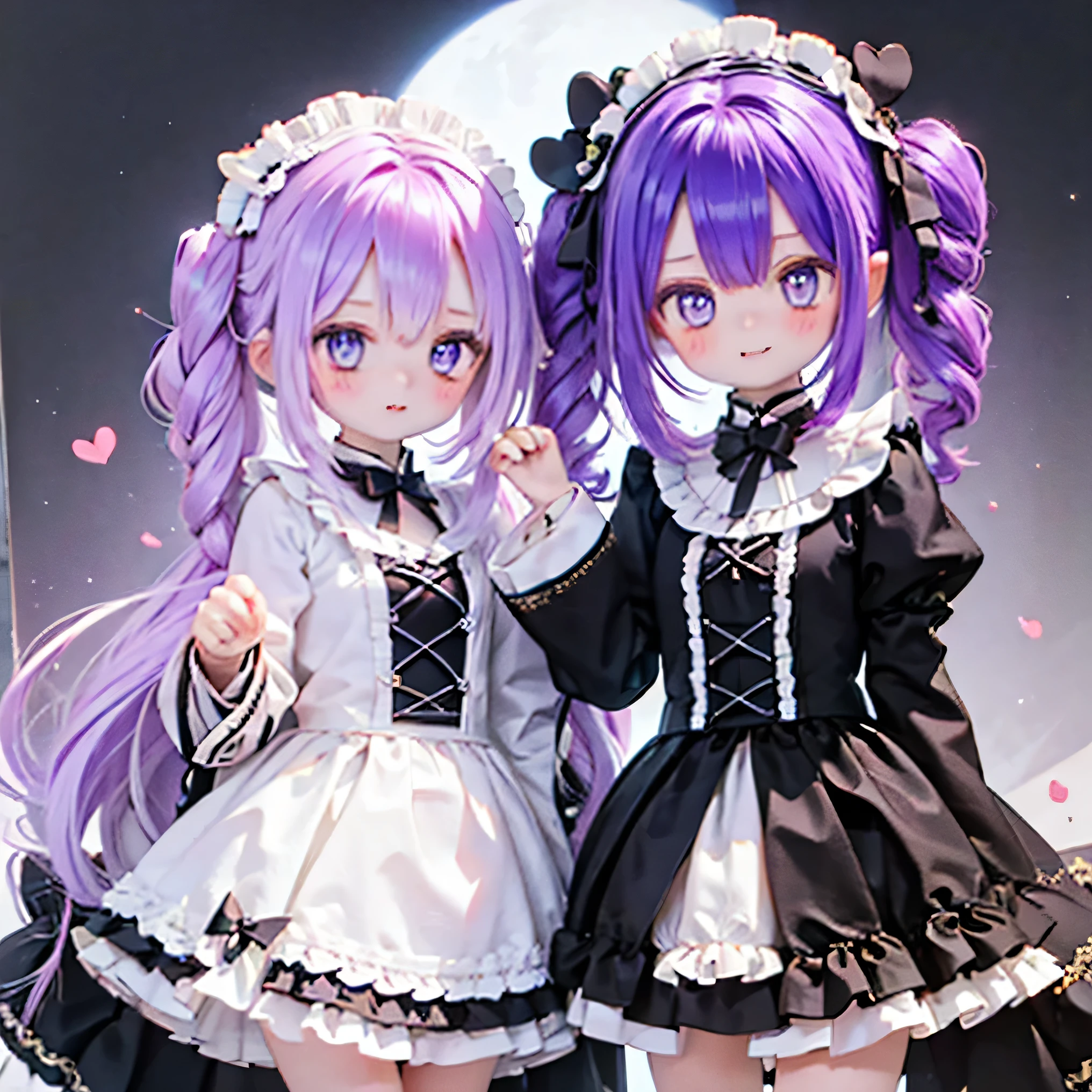 Shikoku Metal　dark purple hair　Put your hair up