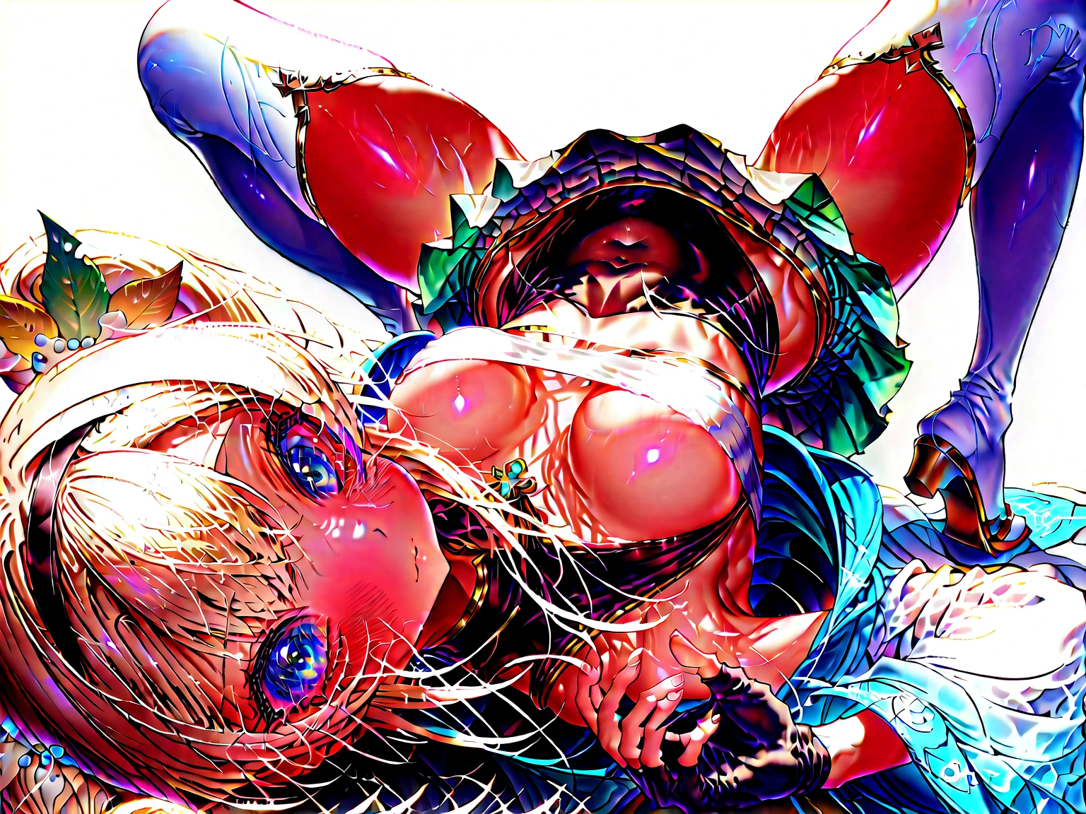 18-year-old、 Long white hair、Cat ear 、Completely naked、(Blushing your nose, Big Breasts, Half-open eyes, ), [Full Body Shot]、Lots of white love juice、Thin pubic hair、Full Body Shot,Body Piercing,Nipple piercing、Spread your legs wide、Head to toe shot、Squirting、I looked at it from the side a little..................、Hips move up and down、chest moves up and down、move your hips up and down vigorously、Ahegao、Deep waist、Hips are on the floor、Black Hanekawa、bondage、Chest compressions、No change、Uncut、4K(8k)、Crying face、Tie your hands behind your back、Blowjob(10.0)、orgasm、shout、Rope bound breasts BDSM style、