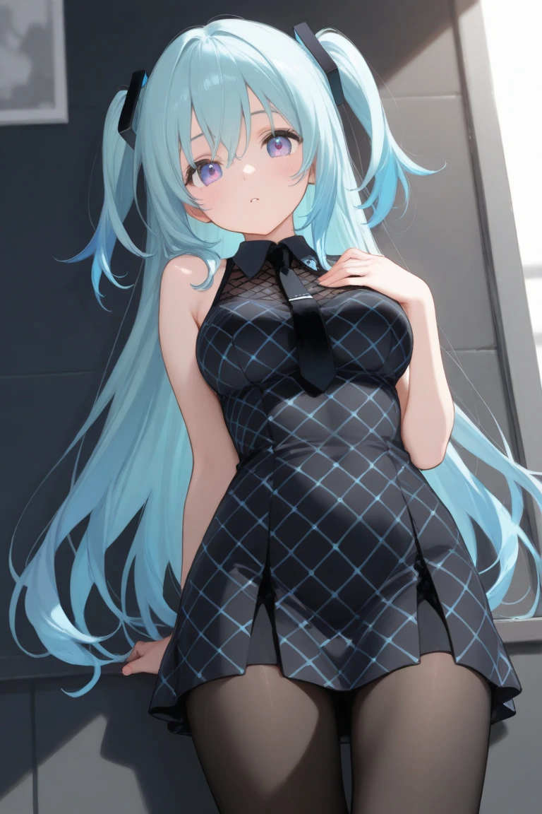 masterpiece, Highest quality, Black Dress
😀😀, (butterfly bow:1.0), Hair Bun,
whole body,Nipples,Small breasts,nsfw,cute,beautiful girl、standing, bed,Squirting