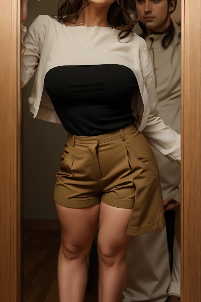 8k, RAW portrait (japanese woman),masterpiece、Photoreal:1.2、realistic, ultra high resolution, highest quality, real life photos ,( in the evening :1.1),
((((1 female:1.5)))), (((Two girls showing off their panties in the room)))、(cute face:1.3)、japanese woman,((office lady))、((A real office lady))、((business art:1.6))、 short hairstyle,slender body,、in the room、
、big, beautiful, fine eyes, black hair,(Depth of written boundary:1.3)、 ((dark brown eyes:1.2))、(realistic skin texture:1.3)、(An immersive atmosphere:0.8、chiaroscuro:1.2) 、(look viewer:1.4)、((embarrassed look:1.4))、((red cheeks:1.3))、((Ceiling from below:1.2))、(smile:0.7)、((wearing very small satin panties))、((panty shot))、((woman rolling up her skirt))、((from below:1.48))、((close-up of crotch:1.54))、((Photo highlighting pants))、the most beautiful woman in the world、the most beautiful woman in the world、((spread your legs to the side:1.4))、