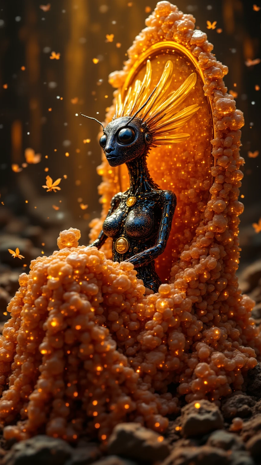 The Cheese Mold fairy she really cuts the cheese, 8k resolution