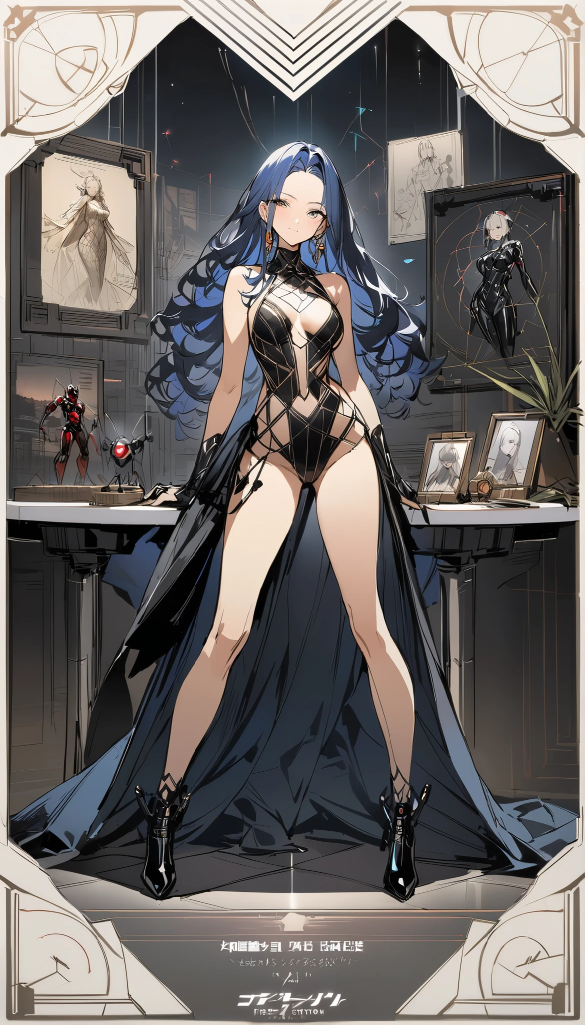 ((masterpiece, best quality)), Epic battlefield atmosphere，Black Myth，Journey to the West，Delicate face，Depicts a beautiful Zhu Bajie with flowing short hair，whole body，Standing picture，Sparkling eyes，Perfect body proportions