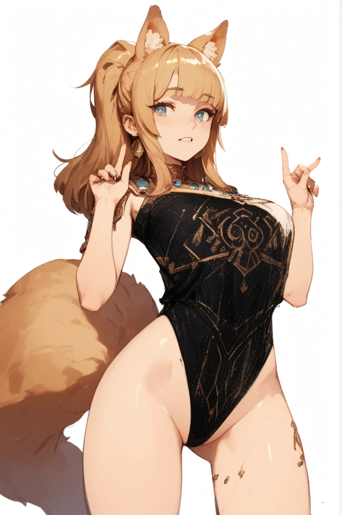 Master Pieces,hyper quality, hyper detailled,Perfect drawing,Hi-Res、独奏、babes、((bbw))、((Pig nose pattern bikini))、Boar ears、((Boar nose))、Boar's tail、(Boar palm)、(Boar paws)、((Boar's fingers))、sharp claws、(((Boar Fang)))、Hunter's eyes aiming for prey、Black and blonde mesh、Sharp eyes、Height 177cm、MeasurementsB95W60H90、Kneeling、pow pause、forested、beatiful backgrounds、Accurate drawing、Detailed drawing、