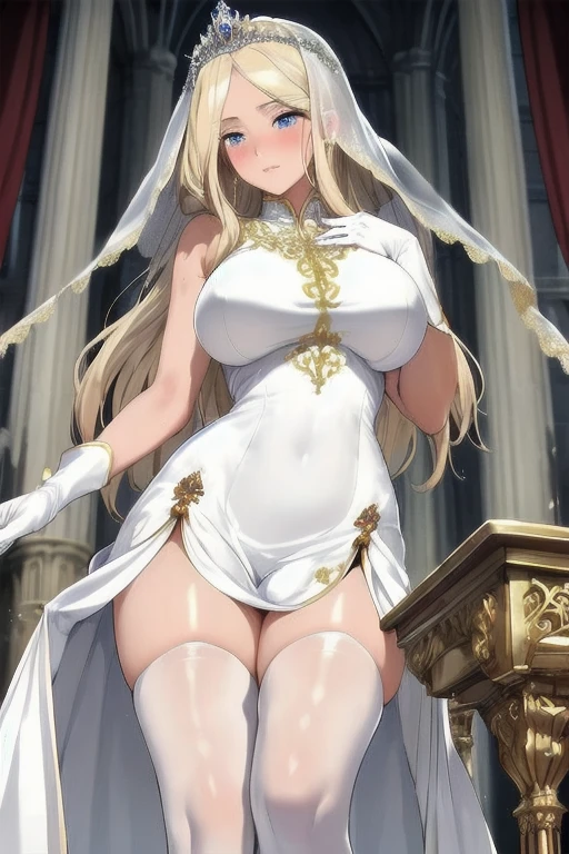 ((anime art style)),(masterpiece),(highest quality), (Super detailed),((very delicate and beautiful)),1 girl,((whole body portrait)),Standing in the colonial city of Santo Domingo,((alone)),digital art,(((1 princess in Gorgeous Princess Rococo Ball Gown with Voluminous Full Length Hoop Skirt))),crinoline,long train,(((Super large realistic breasts filled with super large amount of soft fat、huge boobs,very big ,long tits,skin dents))),((Beautiful embroidery and jewelry)),voluminous frills,See-through,(Gorgeous embroidery and beautiful lace),((large amount of straight hair,very voluminous hair,very long straight hair)),((detailed face and eyes)),Clear pupils,very gorgeous hair ornament,(A gorgeous tiara decorated with sparkling jewels),(Gorgeous gemstone jewelry with sparkly),Long veil,(beautiful background),whole body,((Gorgeous Princess Rococo Ball Gown with Voluminous Full Length Hoop Skirt))
information
