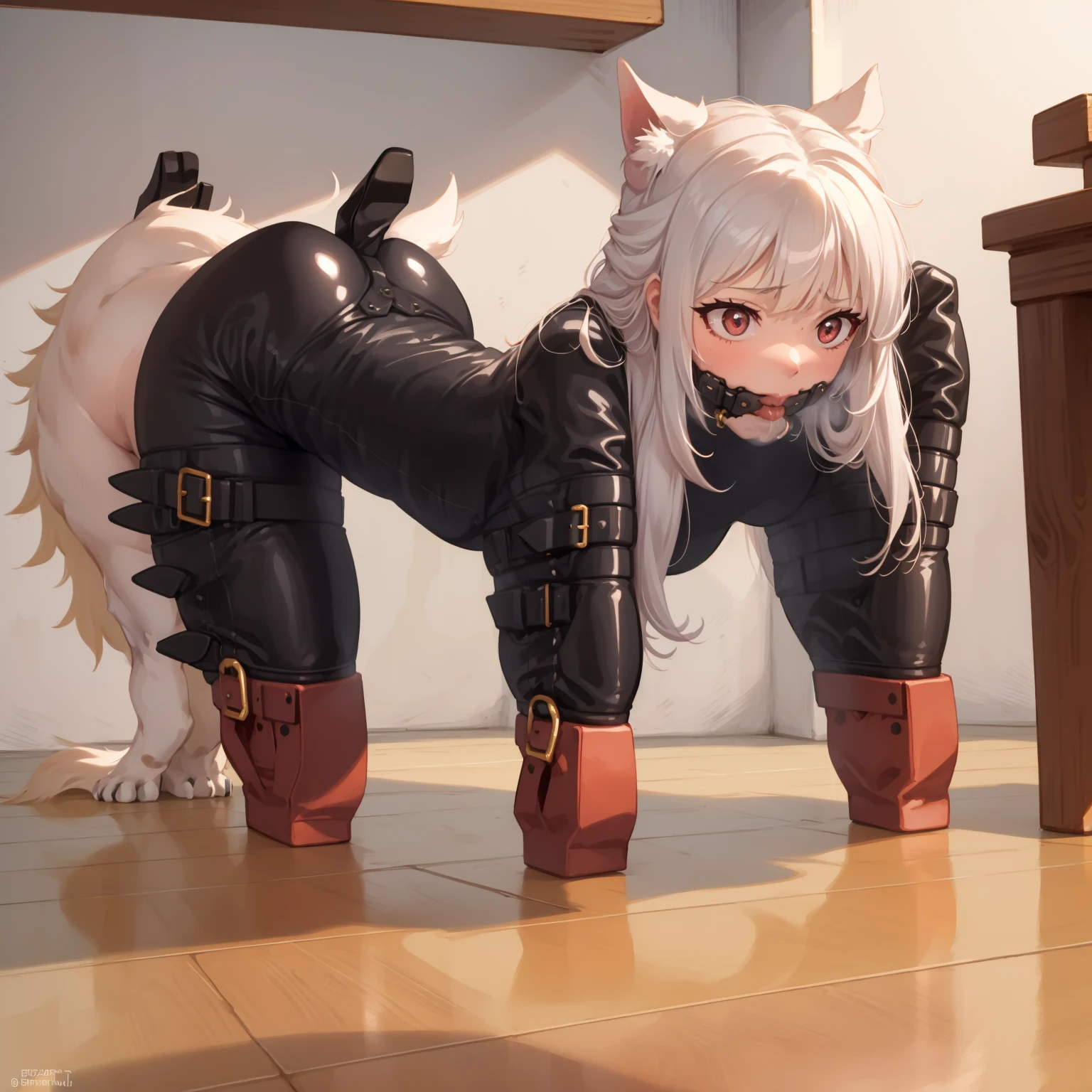 ghislaine dedoldia, <lora:Ghislaine_mushoku_tensei:1.1>, all fours, dogeza, high quality, highres, masterpiece, best quality, 8k, intricate, detailed, <lora:add_detail:0.6>, very detailed, <lora:more_details:0.6>, <lora:JuggerCineXL2:0.6> <lora:NsfwPovAllInOneLoraSdxl:0.5>, <lora:Concept-dogezaV5:0.5>