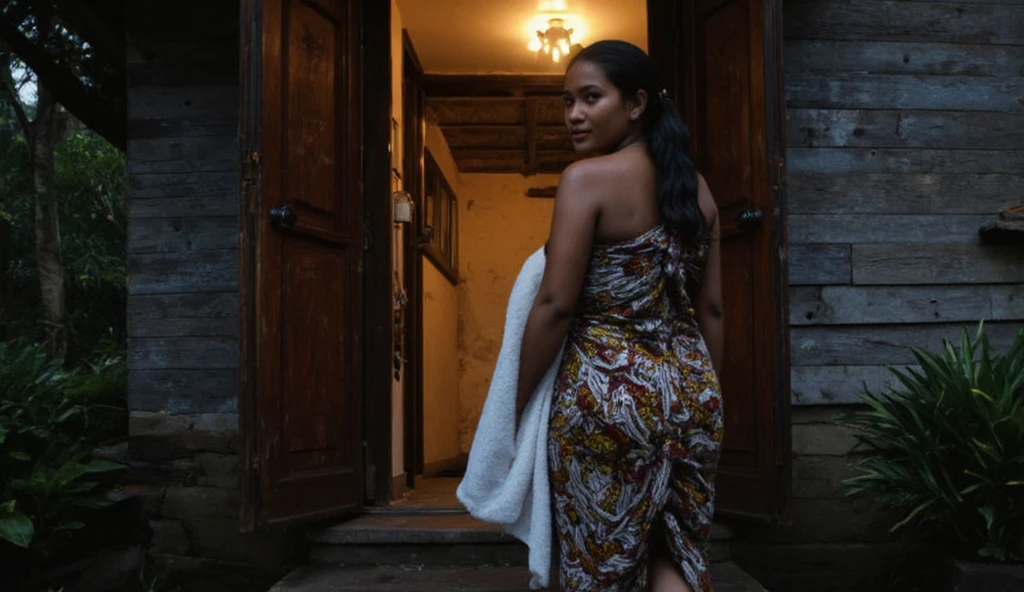 there is a woman sitting on a bed in a room, african domme mistress, 30-year-old woman from cuba, with brown skin, posing in a bedroom, she is about 1 6 years old, dark brown skin, she is about 2 0 years old, she is about 20 years old, very dark brown skin!, dark black skin, legs open