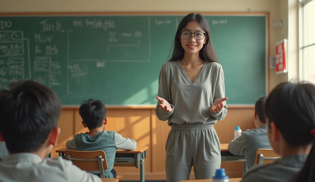 a teacher with an active teaching