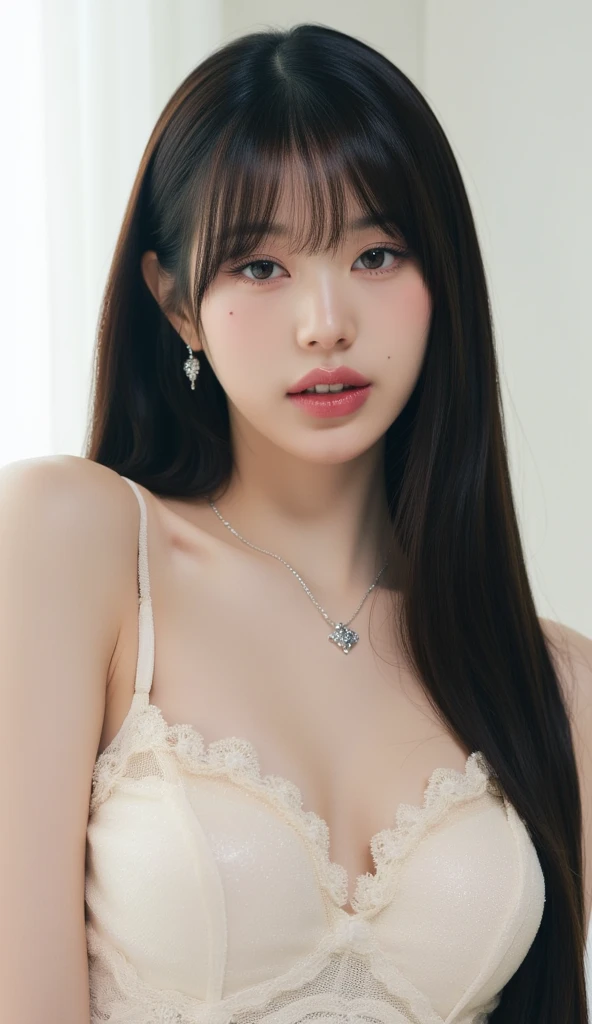 RealのSelfie、Nier:オートマタの2bの美しいコスプレ、2bがSelfieをする、2bのコスプレをした女性のSelfie、White skin、expensive、Great style、Big Breasts、Small face、Small Head、expensive鼻、Beautiful Face、30 years old、British women、British Half、Nier:2b&#39;Automata&#39;s Black Costume、Stylish Background、Light background、Blur the background、Fantasyな都市を背景に、peace sign、((2bのSelfie))、((Focus Zoom))、((Face Enhancement))、Shooting from an angle、masterpiece、Highest quality、High resolution、コスプレイヤーのSelfie、Selfie、Professional Photo Model、Fantasy、Glaring at the audience、Angry expression、Cosplay Makeup、Real Cosplay Photos、Cool and beautiful pictures、Wrapped in a pale white glow、good looking