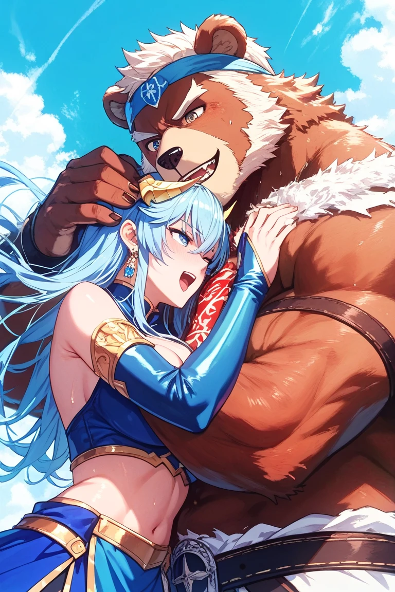 (best quality, masterpiece, uncensored, high quality, ultra detailed, extremely detailed CG, beautiful face, beautiful eyes, beautiful hair), solo, (1girl:red eyes, (((indigo hair, wavy hair, extremely long hair, ojou curls)))), (((((saree, collar))))), (((((extremely awesome detailed deep-silky-healthy-lackwarm-foundational-baby face))))), nsfw, pussy, skindantation, hiqcgbody,(gleaming skin), (outdoors, alley:1.2), masterpiece,best quality,(size difference:1.4),(huge male necromancer,(monster:1.3),vampire standing:1.3), meatshield style and (1girl) and (monster sex), motion lines,(suspension,reverse suspended congress),(absurd stomach bulge), collar, chain,cum, penis, tears, breasts, nipples,large insertion,teeth, bound, bdsm,rolling eyes, vaginal,bondage,navel, tongue, open mouth, crying with eyes open, pussy, ahegao, tongue out, spread legs, (legs up),restrained, testicles,fucked silly, cuffs, nude, black collar,veins,arms up, (eerie atmosphere, horror theme), suspenders, (extremely awesom e detailed and ribbon:1.3),(extremely awesome detailed deep-silky-healthy-lackwarm-foundational-soft-skin:1.1), (extremely awesome detailed gleaming skin), (extremely awesome detailed pretty face, extremely awesome detailed eyes, extremely awesome detailed shiny hair:1.2), (embarrassed, closed mouth:1.4), extremely awesome detailed dynamic lighting, extremely awesome detailed caustic, extremely awesome detailed deep shadows,(best quality, highres, absurdres, extremely awesome detailed CG unity 8K HDR wallpaper, perfect anatomy:1.1),(extremely awesome detailed realistic, extremely awesome detailed 3d:1.0)