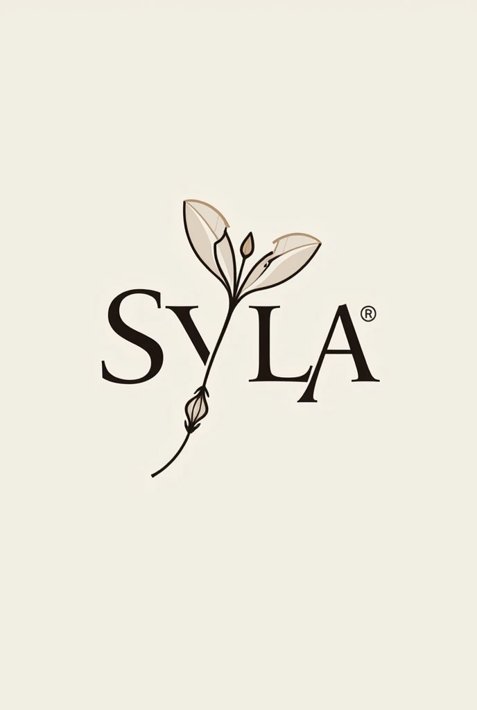 a purple and black logo with a purple flower, purple aesthetic With name Lj Aether