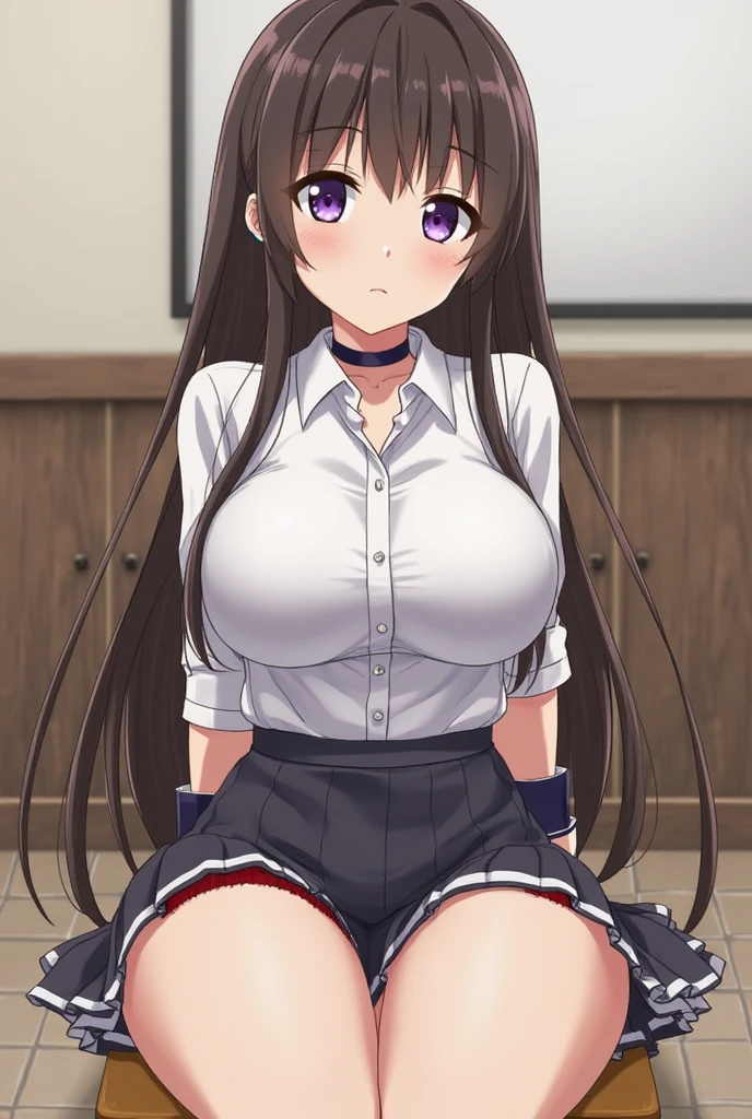 (masterpiece), Highest quality, (Sharp details), 4K, Guo、masterpiece, Highest quality, Ultra-high resolution,, ((Huge breasts:)),  Brown Hair、 hair ornaments,, Evil Face,(Lewd expression), Fascinating, , ,, 、Completely naked、Big Breasts、Nipples,To pee、Leaking urine、Spread your legs、Water coming out of the vagina、、well-balanced breasts、squat、Spread your legs、blush、Red cheeks、Embarrassed、Multipurpose toilet ((Beautiful Details Face and Eyes)),(Vagina Penis),(1 male and 1 female,Have sex:1.3)alone, ,Caution: Small Head,Slender body, Ideal body proportions,Slim lower body、Oily skin, Glowing Skin,Sweat,Big Breasts,Long Hair,cry,Open your mouth,vapor,Heavy breathing,Lie down and spread your legs:1.5, Raise the hand,,((When it enters the sheath,Creampie,Excessive ejaculation)),, 、, 、Completely naked、Big Breasts、Nipples,To pee、Leaking urine、Spread your legs、Water coming out of the vagina、、well-balanced breasts、squat、Spread your legs、blush、Red cheeks、Embarrassed