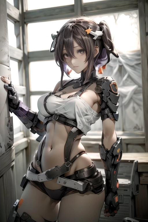 woman,14 years old,,city,night,(((white tight miniskirt bodysuit))),(wet with sweat),open mouth smile((See-through))glasses,((beautiful long ponytail)),((Baby girl body shape)),blush、surprised face,(((Tentacles wrap around the body)))raped by tentacles