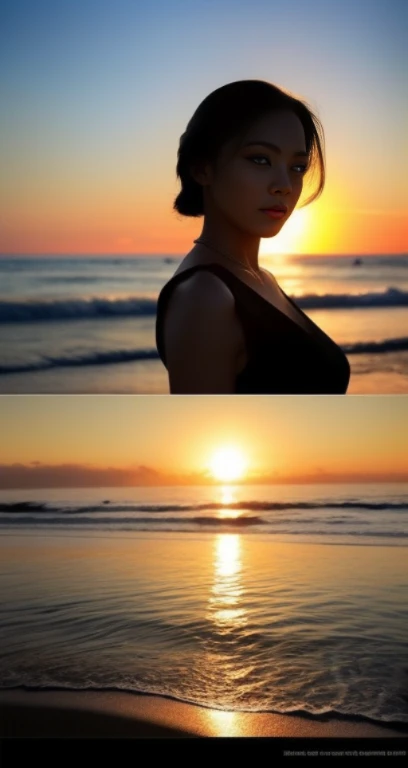 Best Quality,Masterpiece,Ultra High Resolution,(Realisticity:1.4),Original Photo,Cinematic Lighting,
1Girl,smile,backlighting,ocean, nude, 