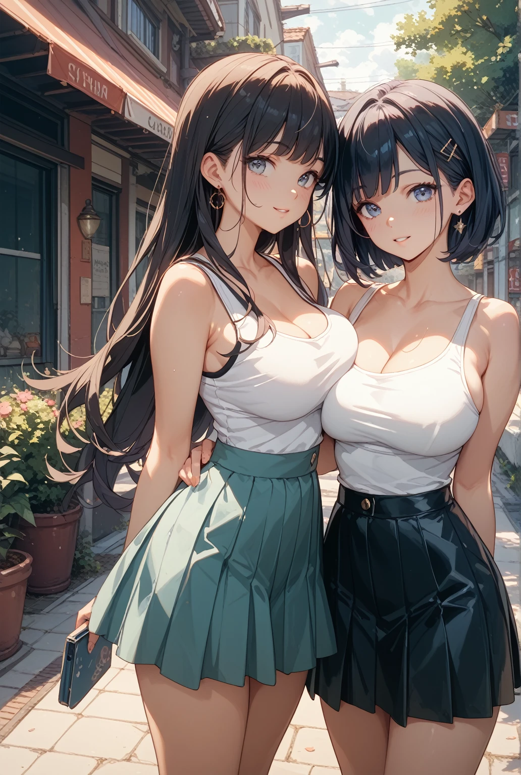 8k, alone、Highest quality, masterpiece, Realistic, Very detailed, photo Realistic, Improvement of quality, Hmph:1.2,City park in the evening、on the asphalt、32K、Best image quality、Ochre sleeveless knit dress、Cheap feeling、very good、panties、Bodyline:1.3 is clear、、((Browsing Caution:1,.))、smile、(Bob Hair)、Medium bodied:1.3、Ample breasts:1.3、height: 157cm,A Japanese woman of unparalleled beauty、Beautiful Face、High heels、Bracelet in right hand、((Aya Ueto:1.3))、((Pulling on panties)),((Skirt flip,No pants))、