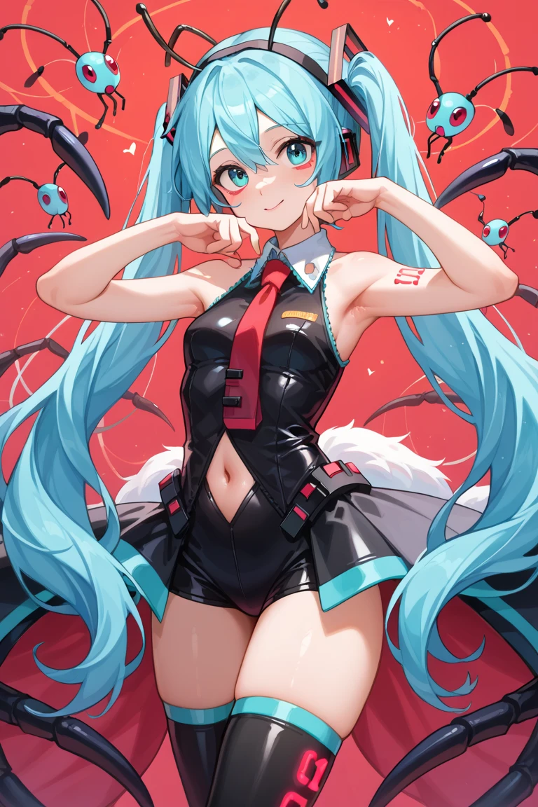 <lora:Taimanin Suit:0.3>Taimanin suit, highleg leotard, elbow gloves, fishnet, night, neon sign, rooftop, fighting stance, shinjuku city, looking at viewer, little smile, <lora:add_detail:0.5>gold eyes, twintail, blue hair, flat chest, from above, vagina, red ribbon, bunny suits,