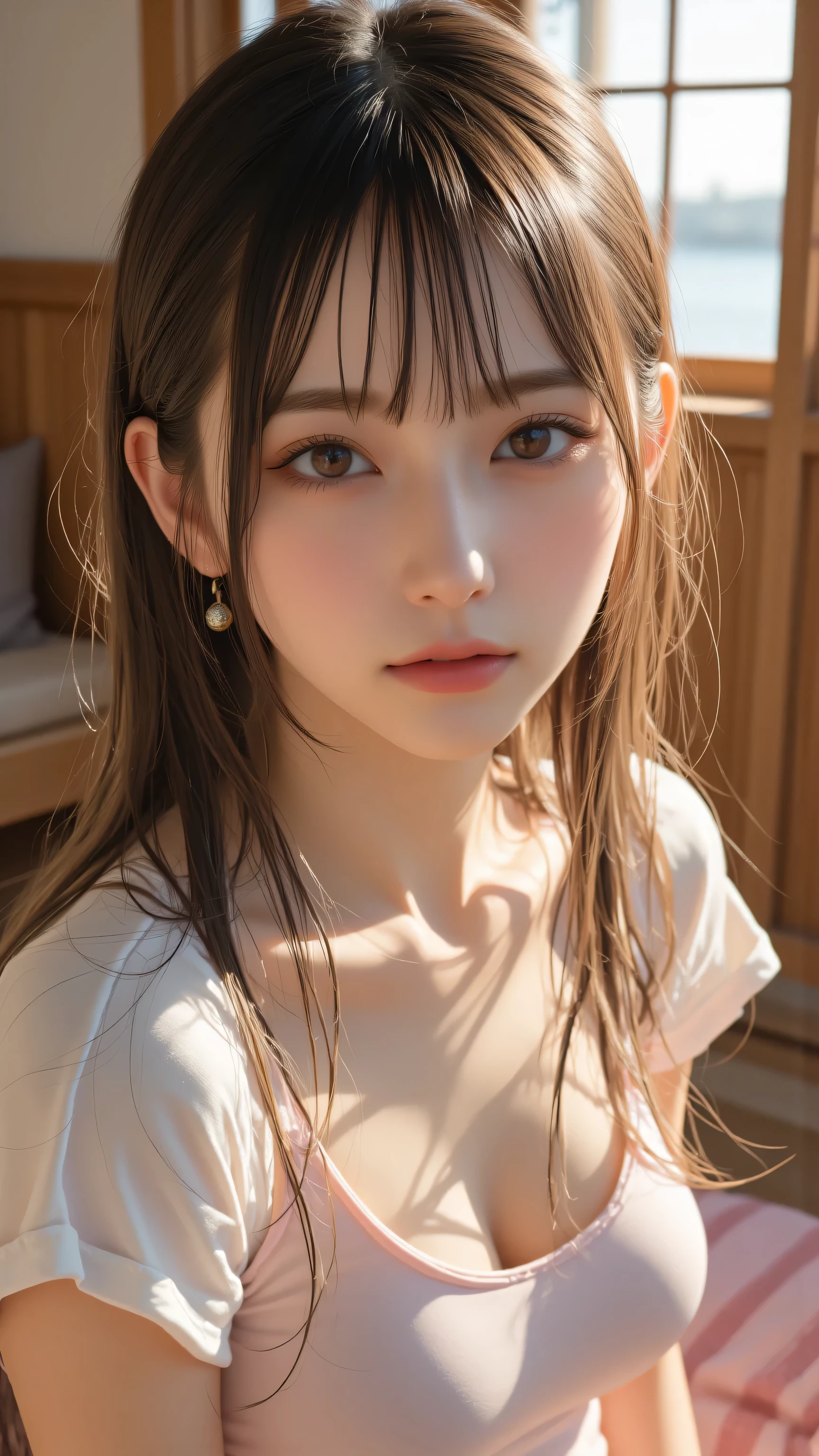 (RAW Photography:1.2)、top-quality、a beautiful detailed girl、bunnygirl、frombelow、Open legs、extremely detailed eye and face、beatiful detailed eyes、huge filesize、hight resolution、hight resolution、8k wallpaper、finely detail、Highly detailed ticker uniform 8k wallpaper、Light on the face、电影灯光、16-year-old girl、sexy pose、(photorealisim:1.4)、illustratio、surrealism、From above、super detailing、masterpiece、a playboy bunny、fishnets pantyhose、perfect fingers、large full breasts