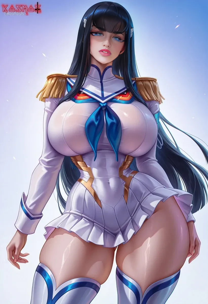 masterpiece, best quality, beautiful art, high resolution, well formed hands, body and fingers, 1 woman, solo, Minamoto no raikou, adult, big breasted, cleavage , full body, wearing a Sailor Moon outfit, gorgeous legs and thighs, sexy sailor senshi uniform, sailor collar, blue skirt, pigtails, elbow gloves, ,skirt lifted by the wind, white leotard peeking, dancing seductively and erotically, smiling joyfully, looking at the viewer, flirting, beach environment