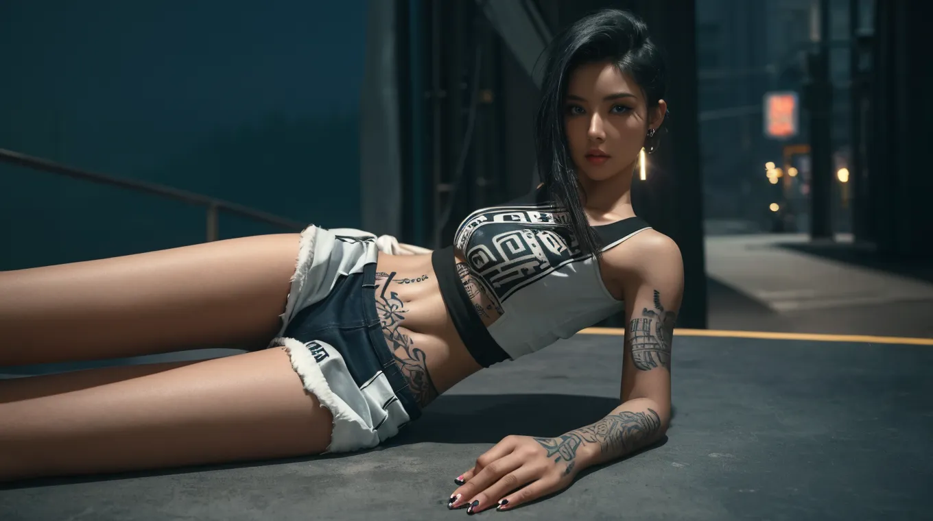 30 years old, gorgeous cute Indian girl, smirk, freckles, polaroid photo, (dark skin:1.4), (medium beige short hair:1.4), (Selena Gomez:1.4), (abs:1.5), against glass, ass on glass, from behind, wet, soft lighting, high quality, textured skin, detailed pupils, visible skin detail, skin fuzz, feminine expressions, blonde hair, dark blonde hair, small breasts, thick thighs, realistic photo, young, cute, 18 years old, gold earring, sexy look, winner of most beautiful model, famous beautiful model, good young girl, (masterpiece:1.0),(best_quality:1.0), ultra high res,4K,ultra-detailed, photography, 8K, HDR, highres, absurdres:1.2, Kodak portra 400, blurry background, bokeh, lens flare, (skin texture:1.2), (vibrant_color:1.2),professional photograph, (the_tattoo:1.4), (beautiful_face:1.5),(narrow_waist). --v 6