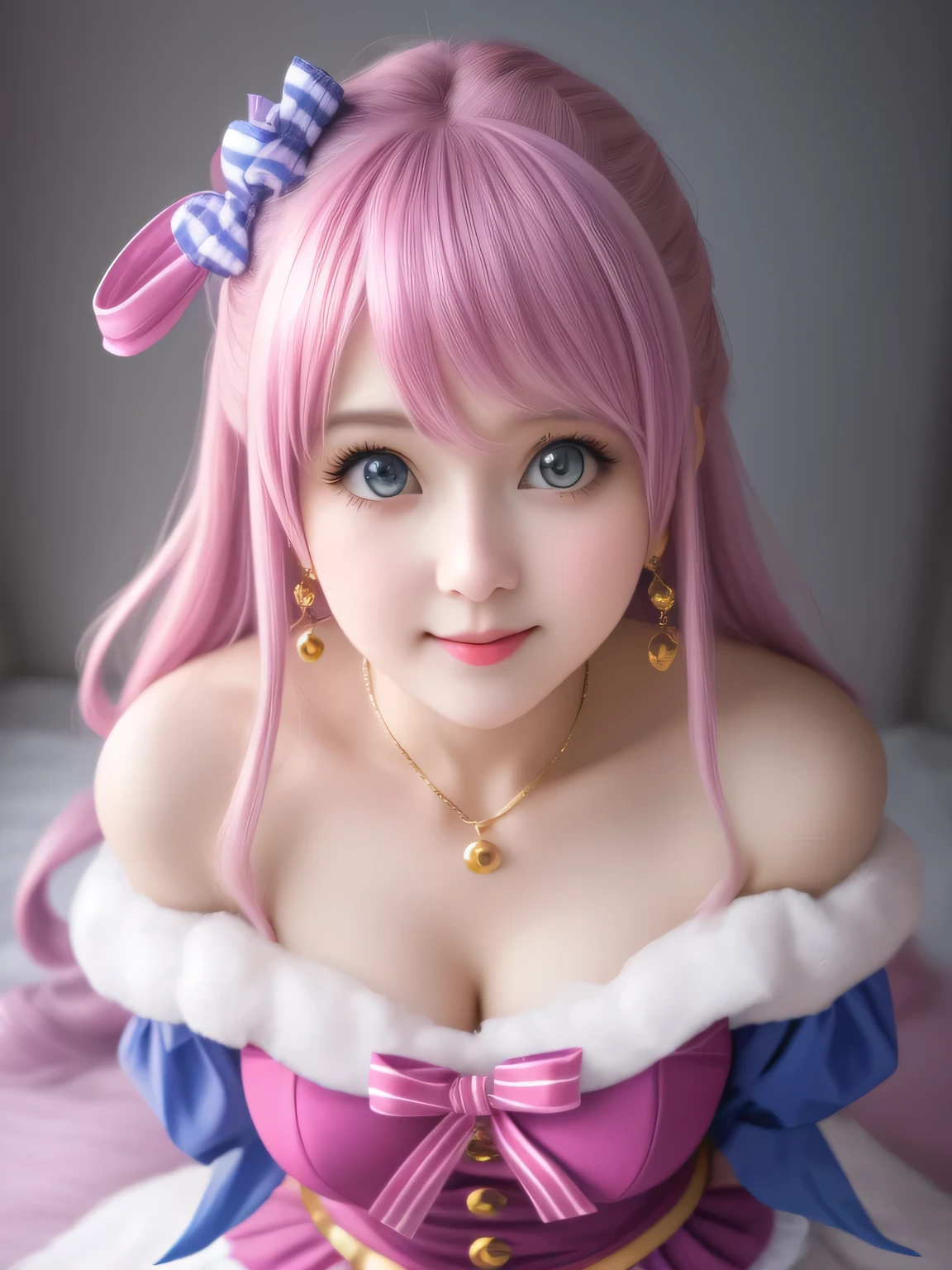 (SFW:1.5), (8k, RAW Photos, Highest quality, masterpiece:1.2、RAW Photos)、1 female、2 、((Portraiture))、Very detailed、Super Resolution、Natural color lip、Heavy eye makeup、(Super mini skirt tight dress costume 1.2), Gorgeous Accessories、Straight hair、H cup breasts、Big Breasts:1.2、(Background of a high-end nightclub with a night view１.2)、(Dynamic Sexy Pose 1.2)、(Gorgeous Theme 1.2)、(With cleavage 1.2)
