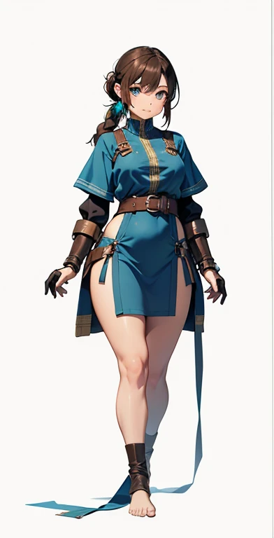 (Masterpiece, best quality, intricate details, 1sologirl) iron collar, arms behind back, iron cuffs, shackles, bound ((standing by wooden pole:1.2)) looking from above happy closed mouth