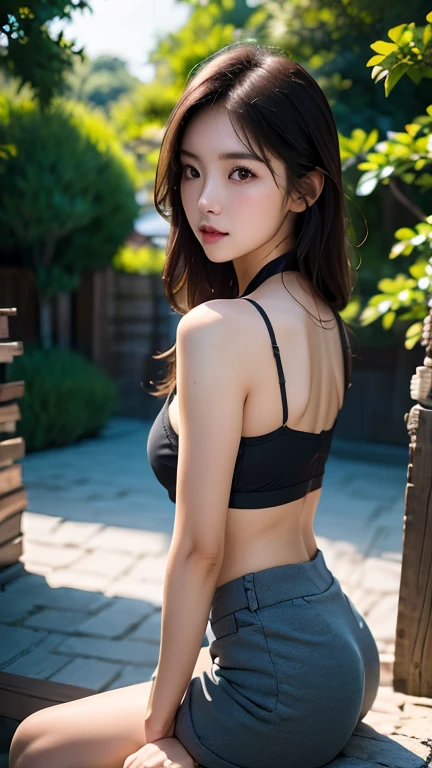 Shy face