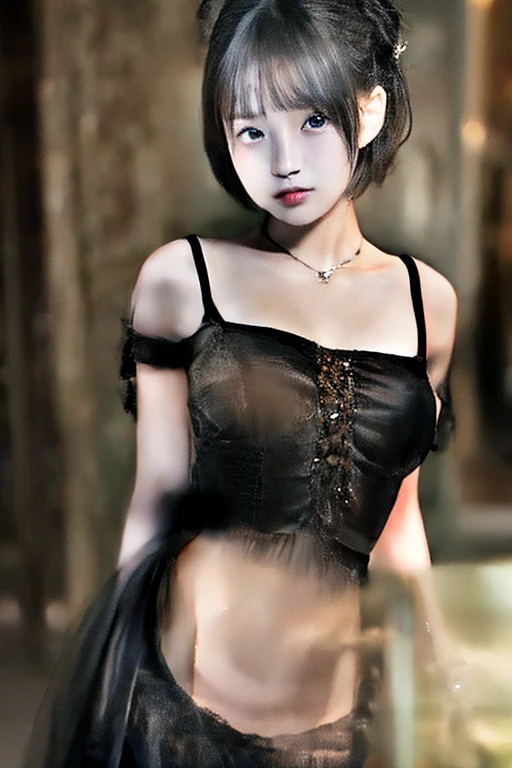 ((sad、Frightened expression))、((Sweaty、Blushing'cheek、Sweaty skin))、(8k, Highest quality, masterpiece:1.2), (Realistic, photo-Realistic:1.37), Very detailed,Highest quality, Ultra-high resolution, Professional Lighting, Photon Mapping, Radio City, Physically Based Rendering, Cinema Lighting, Midnight Road,Depth of the written border, Sharp focus,moonlight, Good composition,1 Girl,alone,(whole body), (whole body),Beautiful and beautiful eyes,((Red eyes、I'I'm afraid of something))、 Pause, Tight waist,Japanese , Black Hair,Messy Hair,Long hair blowing in the wind,((Navy blue socks))、(Urzan-6500:1.2)、 Mix 4,