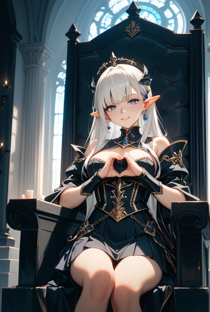 (((masterpiece)))、((highest quality))、(super detailed)、(CG illustration)、(very beautiful girl))、cinematic light、((1 Mechanical Girl))、 SF、Apocalypse、Erotic grotesque、graduate School(beautiful and luxurious:1.2)、(1 girl:1.3)、facing the front,deep dark blue long hair,corset,high waist skirt,