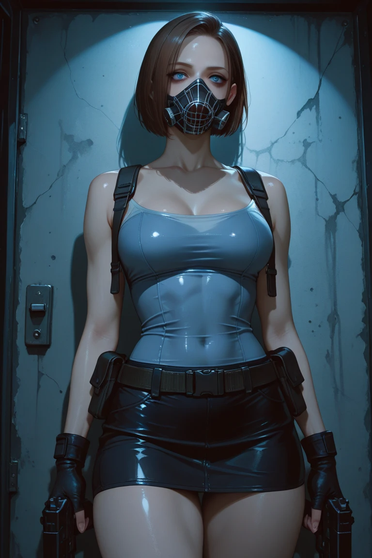briar, brown hair, blue eyes, eyepatch, scar, looking at viewer,
bandages, clothing cutout, leather,
standing, upper body, cowboy shot,
deserted castle, dark, indoors,
(insanely detailed, beautiful detailed face, masterpiece, best quality) <lora:briar:0.8>