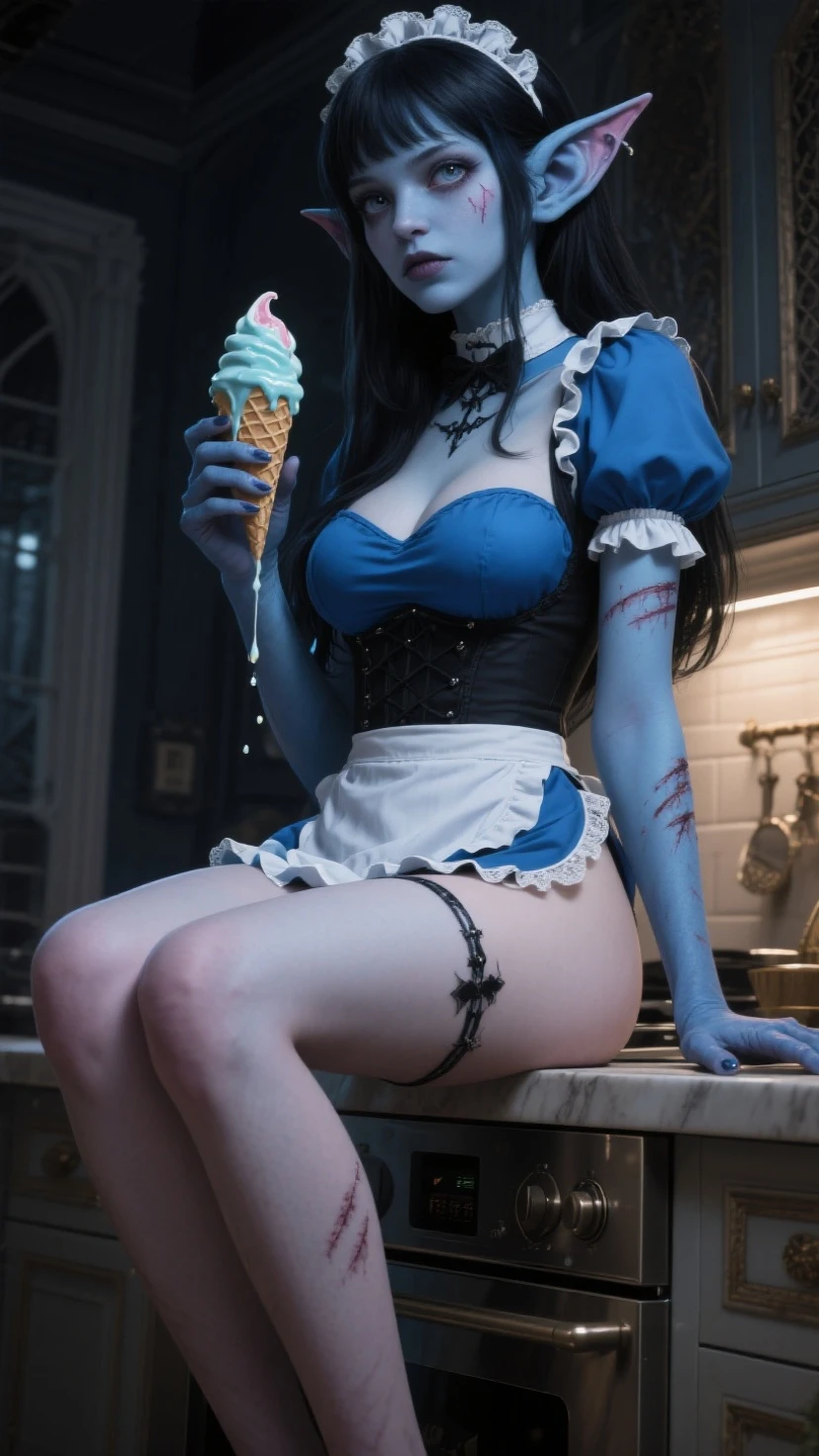 Corpse Bride, sexy, moaning, big ass, Doggystyle position