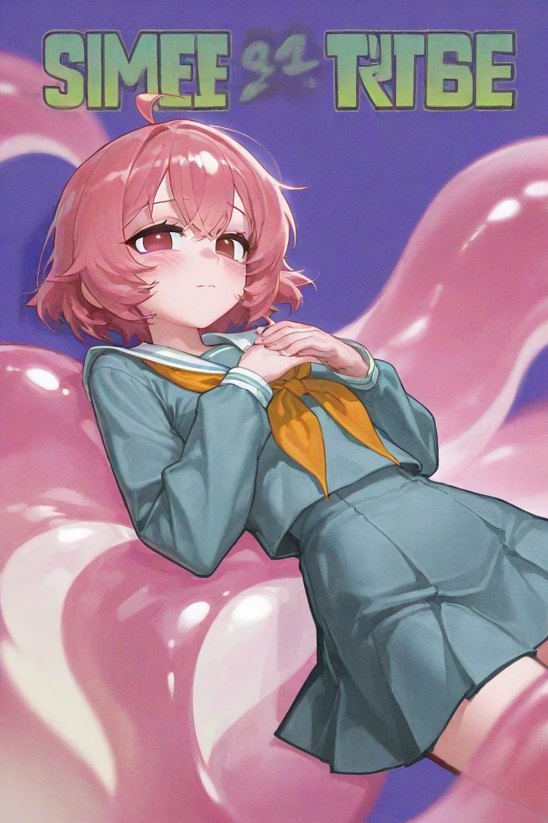 ushimi_ichigo, 1girl, (white school uniform:1.05), long sleeves, pink wrists, pink skirt, white thighhighs, star (symbol), symbol-shaped_pupils, purple eyes, pink_hair, bangs, short_hair, multicolored_hair, hair_between_eyes, hat, ahoge, v-shaped_eyebrows, 3/4 side, looking_at_viewer, solo, (white background:1.5), simple background,
<lora:ushimi_ichigo_v1.1-000009:0.8>,