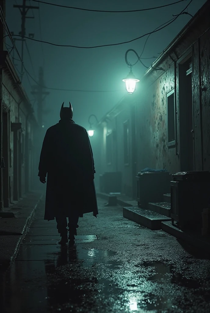 Batman c’est fais manger pas le méchant venom il est tout en sang Batman