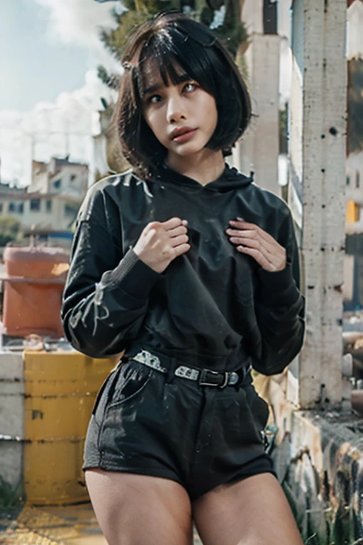 (1girl:1.3), solo,__body-parts__, official art, unity 8k wallpaper, ultra detailed, beautiful and aesthetic, beautiful, masterpiece, best quality, RAW, masterpiece, super fine photo,, best quality, super high Resolution, photorealistic, sunlight, full body portrait, stunningly beautiful,, dynamic pose, delicate face, vibrant eyes, (side view), she is wearing a futuristic Iron Man mech, red and gold, Highly detailed abandoned warehouse background, detailed face, detailed complex busy background, messy, gorgeous, milky, high detailed skin, realistic skin details, visible pores, sharp focus, volumetric fog, 8k uhd, dslr camera, High quality, film grain, fair skin, photorealism, lomography, sprawling metropolis in a futuristic dystopia, view from below, translucent