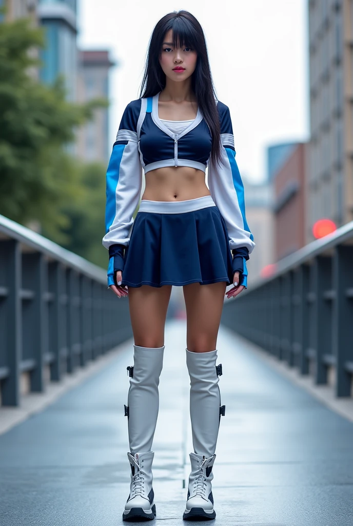 Create a photo of an anime character 
