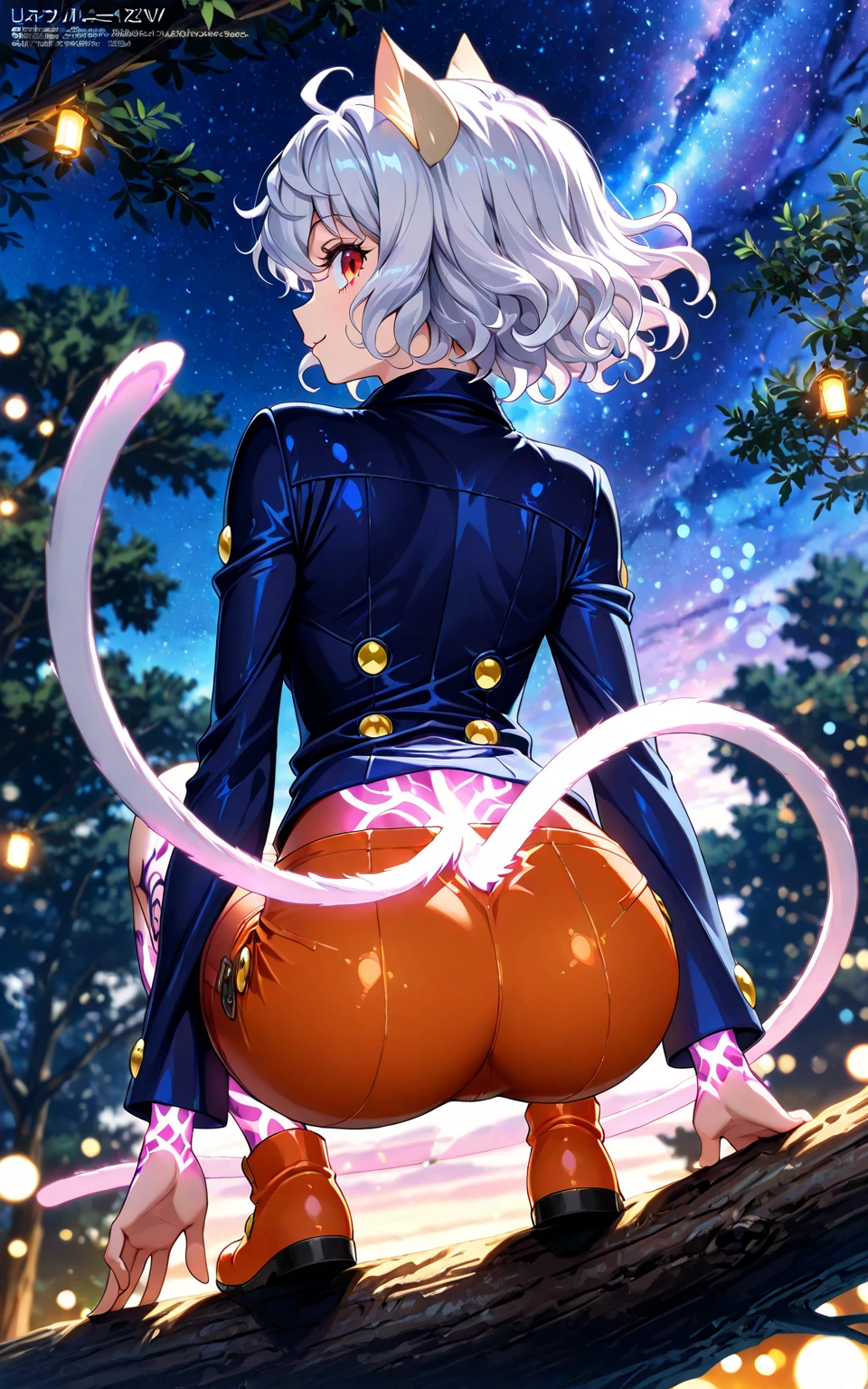 1 cute boy, on all fours, back view, extremely detailed face, beautiful detailed eyes, beautiful detailed lips, long eyelashes, photorealistic, 8k, high quality, masterpiece, detailed anatomy, testicles, detailed butt, detailed anus, pink anus, (bubble butt:1.2), cinematic lighting, warm color tones