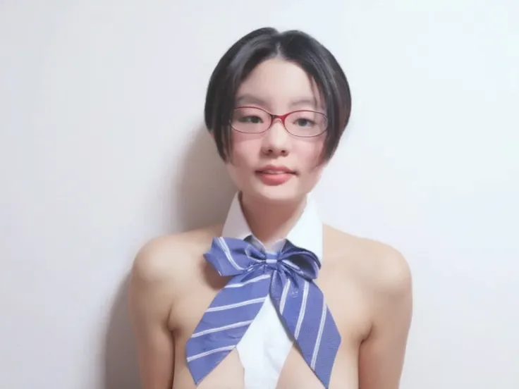 (masterpiece, highest quality:1.2), 8K, 12才のfull nudeの女の子, 85mm,Official AR RAW photo, スーパースリムなスレンダーbeautiful girl, (Navy blue short skirt、上Half bodyfull nude、show me your ears、naked girl photo shoot、full nude, cute face, close, Half body, biolace, gardenia, beautiful girl, , thighs, station platform、 looking at the viewer, no makeup, (big smile), film grain, chromatic aberration, sharp focus, face light, clear lighting, Ten generations, detailed face, background bokeh, (dark red tie:1.1)、((((((12 year old girl))))))、((((((12才のfull nude女子高生)))))、thin waist、Shy and shy pose、shy and nervous girl、Lonely sad face