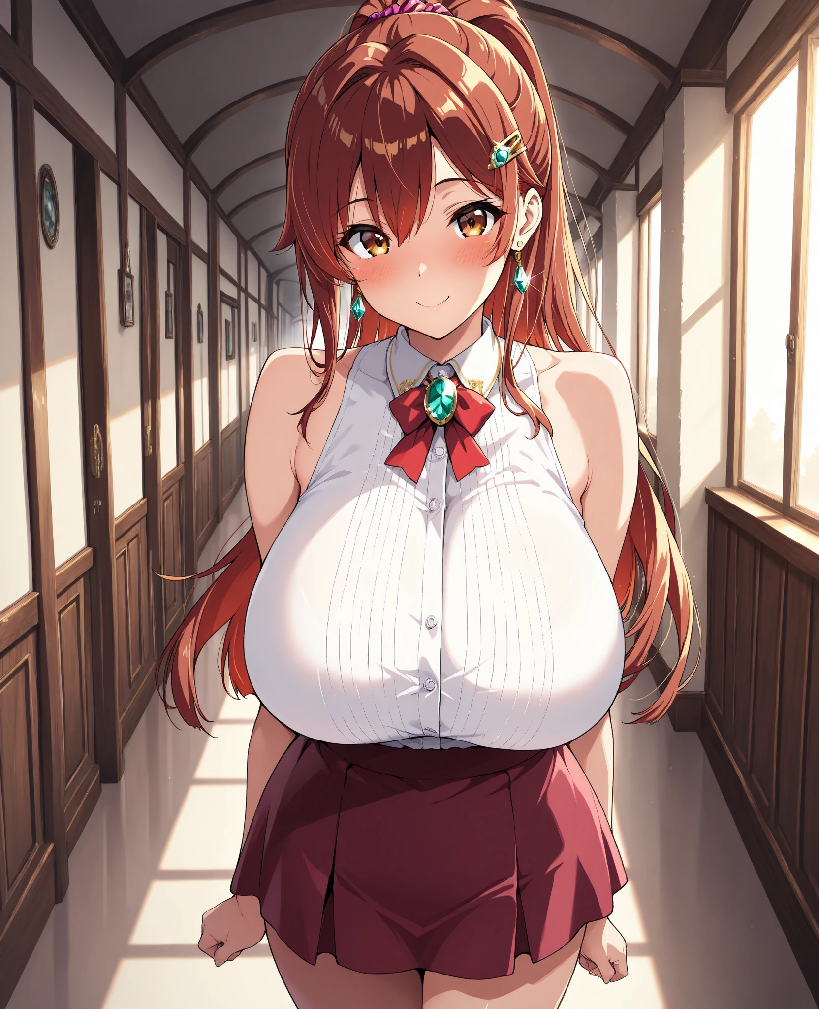 kurokoshirai, kuroko shirai, Brown Hair, Long Hair, (Parted bangs:1.5), (Brown eyes:1.7), Ringlet, Twin tails, hair bow, bow, red bow, (Big Breasts:1.5),
break,Detailed gym clothes:1.2、Twin tails、
break looking at viewer, whole body,
Dorm rooms、
break (masterpiece:1.2), highest quality, High resolution, unity 8k wallpaper, (shape:0.8), (Beautiful and beautiful eyes:1.6), Highly detailed face, Perfect lighting, Highly detailed CG, (Perfect hands, Perfect Anatomy),blush:1.3、Sweat on the face:1.5、still、Grinning mouth、Sweaty、whole body像、Hollow Eyes