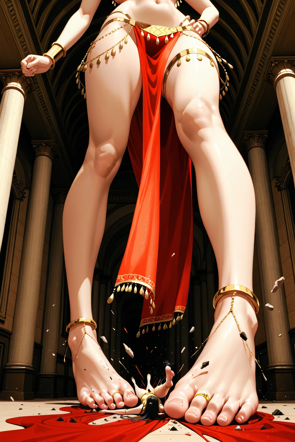 ((bloodstains)), ((respingos de bloodstains)), ((bloodstains nas roupas)), ((mancha de bloodstains)), hospital, (nurse uniform), (has an electric saw), (zombie's), absurderes, foto RAW, extremely delicate and beautiful, Masterpiece artwork, muscular woman, Aparencia Sakura Haruno, extremamente musculosa extremely large physique, extremely muscular legs, extremely muscular arms, Sakura Haruno from Naruto,extremely large physique, very muscular,best qualityer, ultra-high resolution, 32k, hyper realist, ultra-detailed, Detailed Description, skin fair, 20 year, crying mole, 耳环, Colossal, short medium hair, wavyhair, evil smile, full body shot, sakura haruno, bloodstains, muito bloodstains, putting your foot on someone, putting your leg on top of a person , stepping on a person ,
