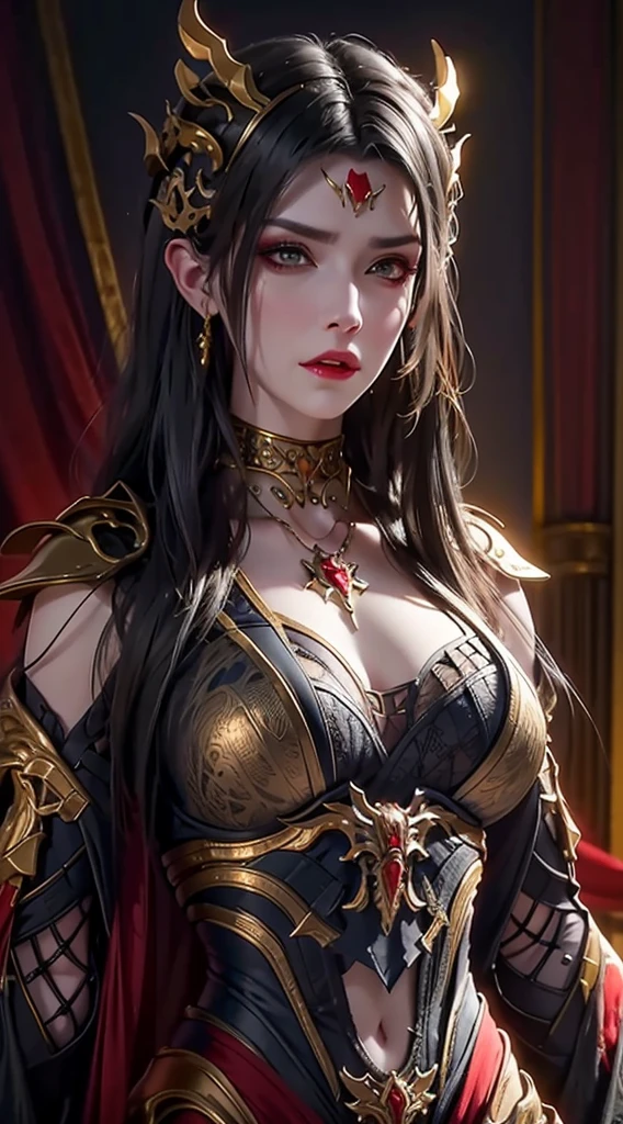 Close-up of female mage, Girl in robes, 2. 5D CGI anime fantasy artwork, Large Breasts,Epic fantasy digital art style, detailed Digital 2D fantasy art, Digital 2D fantasy art, Gorgeous female mage,Look at the camera,(glowing magic:1.7) Role Playing Game Character Art, beautiful female mage, Fantasy Character Art, Epic and beautiful character art, beautiful female mage,(Edinburgh Street:1.8),light rain,semi-body photography,Look at the camera