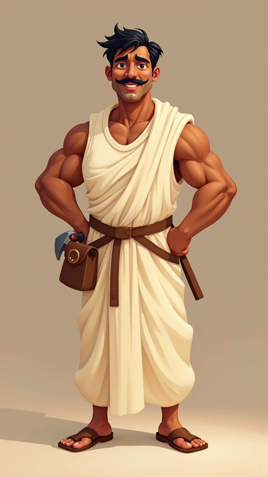(work of art), ultra detaild, 3 view, Character view (from front view, lateral view , rear view), (detailed character sheet) , reference sketch of a God, God of Greek mythology, His physical appearance is often portrayed as having a strong, muscular build.., wearing traditional white Greek clothes, like a loose tunic or chiton, ultra-realistic, sharp, details Intricate, details Intricate, and style, Simple background illustration. 1 man full body fully shaven black hair blue eyes huge muscular 13 big thick penis large testicles greeting the viewer superman costume age 18 morning
