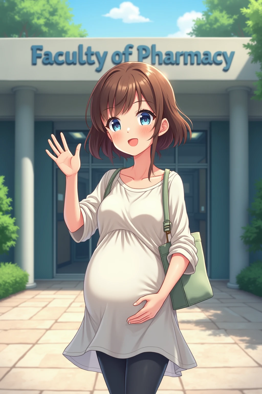 8-year-old girl,cute,(looking at viewer:1.0), details sky,handsome,((masterpiece:1.4,best quality)),multiple details,eyeshadow,sfw, (medium shot:1.5), gradiant eyes, hazel eyes, (long black lycra pantyhose:1), sitting
riko, long hair, brown hair, green shirt, hair flower, green eyes, skirt, hyper-pregnant, lifting shirt, wink the eye, smile. Exposed belly, lifting shirt, lift shirt. Showing belly, pregnant belly, lift shirt.